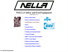 Tablet Screenshot of nella.com